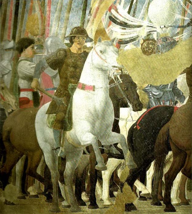 Piero della Francesca the legend of the true cross, detail china oil painting image